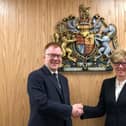 HHJ Venables, lead Judge for Buckinghamshire FDAC and Warren Whyte, Cabinet Member for Children's Services
