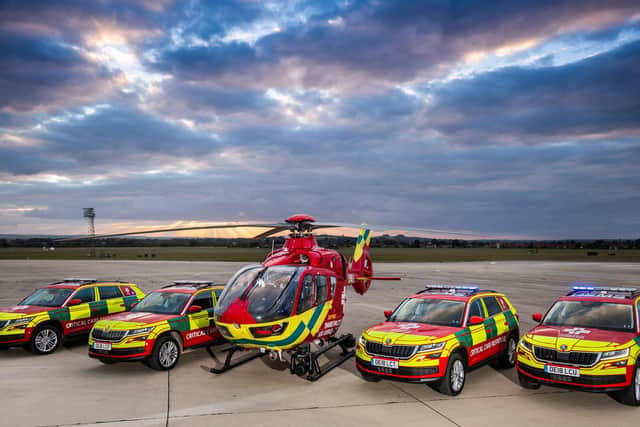 Thames Valley Air Ambulance fleet