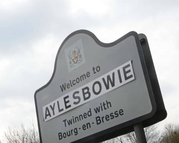 The town changed its name on the day of the statue's unveiling!