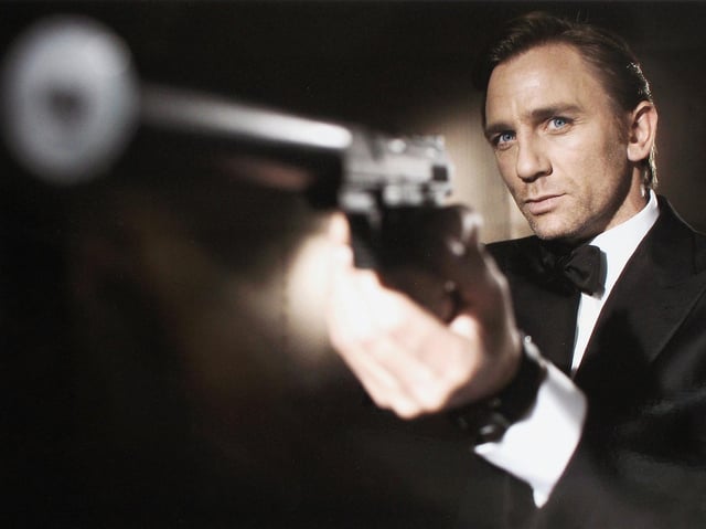 Daniel Craig as James Bond in Casino Royale. Picture:Greg Williams/Eon Productions via Getty Images
