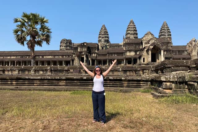 Susanne in Cambodia