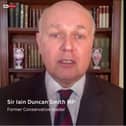 Iain Duncan Smith on Sky News this morning