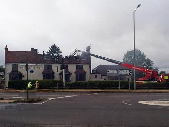 The Village Gate burned down last year