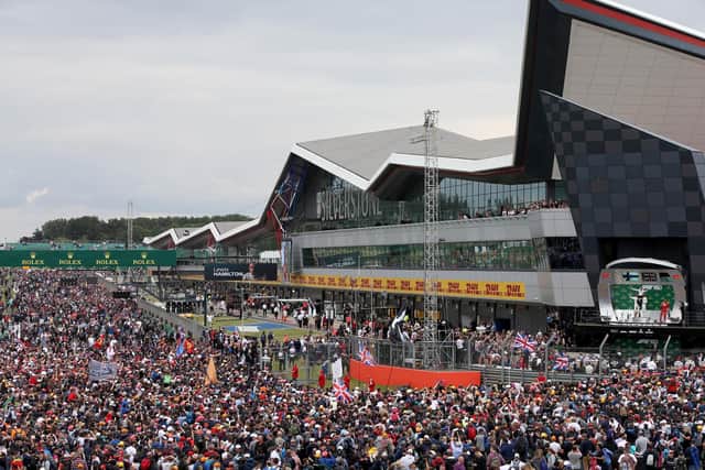 The British Grand Prix attracts around 350,000 fans every year