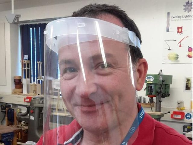 Headteacher Giles Scoble