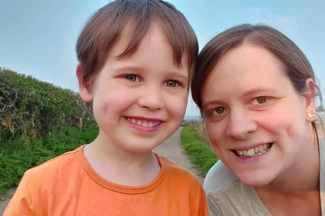 EmmettOFarrell and Mum, Amy Scullard