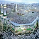 al-Masjid al-arm (The Great Mosque of Mecca) in Saudi Arabia