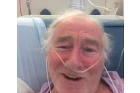 Neil Mead, 64, is in Stoke Mandeville Hospital recovering from covid-19