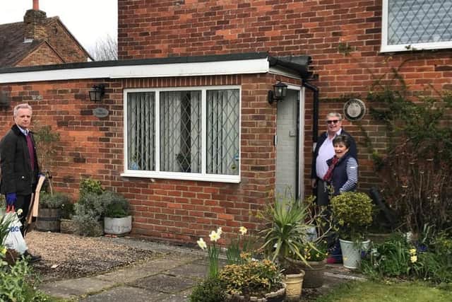 Rob Butler visits a couple in Stokenchurch