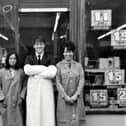 Mick sent in this photo of himself and two girls that used to work for him