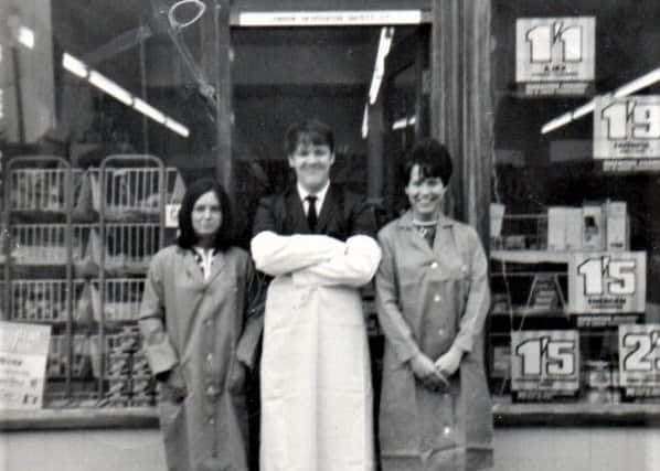 Mick sent in this photo of himself and two girls that used to work for him