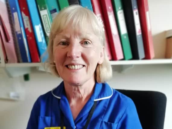 Marie Pennell, a haematology clinicalnurse
