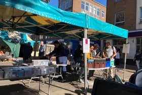 Turntable Records on Aylesbury market