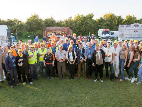 The Kop Hill Climb volunteers