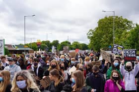 The Black Lives Matter protest has just passed through Meadowcroft