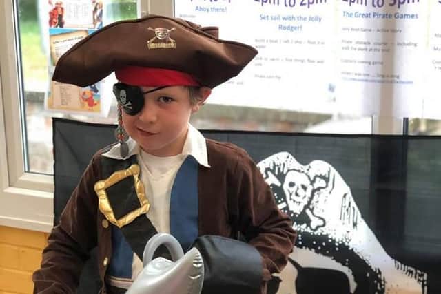 Beaver Scouts took part in a lockdown pirate event