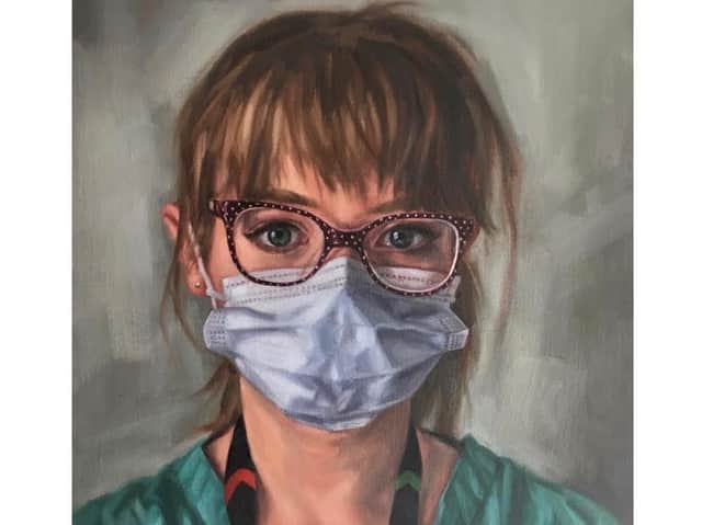 Mark's portrait of Megan