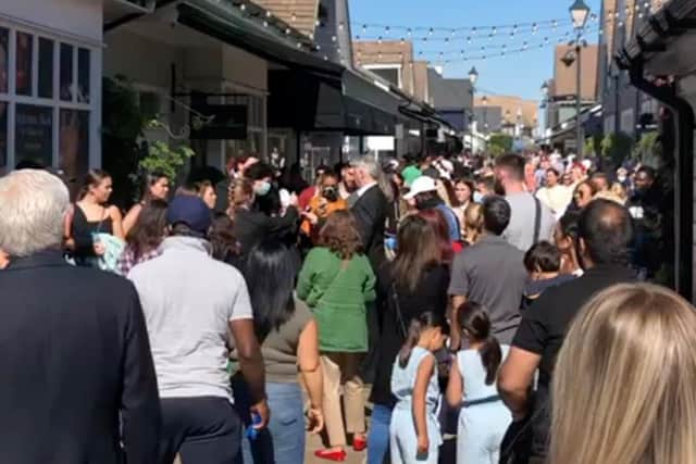 Bicester Village on Monday 15 June