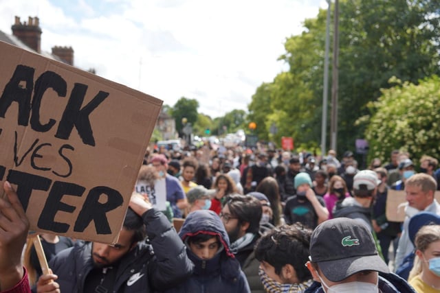 Aylesbury shouted loud and proud #BlackLivesMatter
