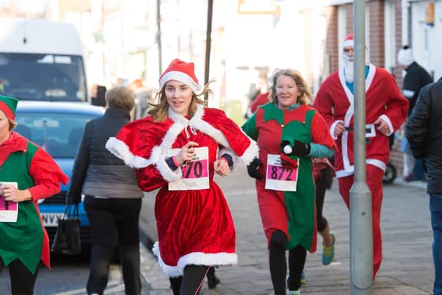 Join the Santa Dash for Florence Nightingale Hospice Charity