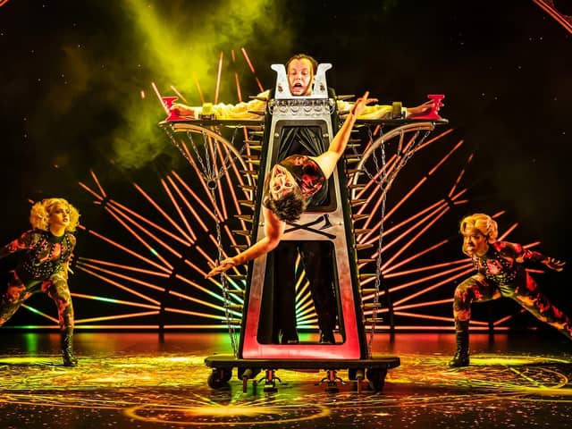 'All manner of other 'magical' sequences take on a downward spiral in a sometimes hilarious fashion' (photo: Pamela Raith Photography)