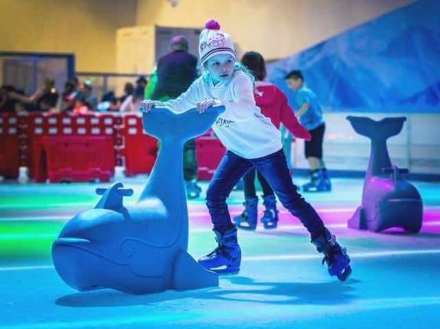 Ice skating fun is back at the Emporium garden centre
