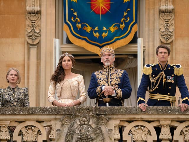 Pierce Brosnan recently seen in Cinderella at Waddesdon Manor