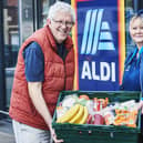 Aldi is distributing surplus food to charities across the country