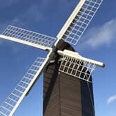 Damage to the windmill was surveyed on Sunday morning(31/11) following Saturday night's gales