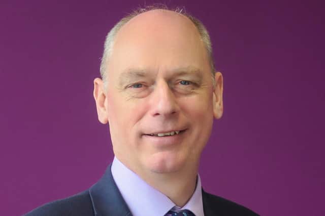 Prof Nick Braisby, vice-chancellor of Buckinghamshire New University
