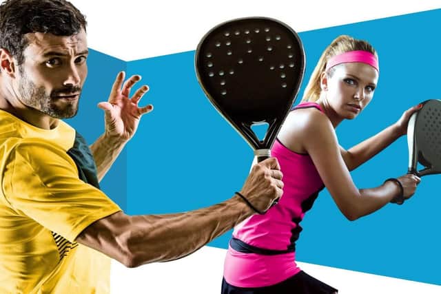 Have a go at Padel tennis at new club which opens this weekend