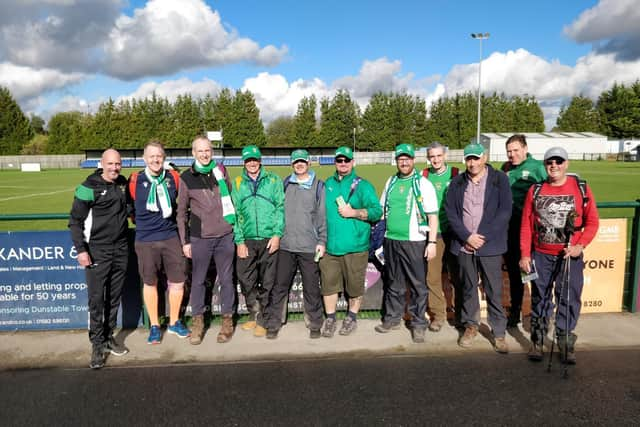 Ducks' walkers at Dunstable's Creasey Park ground