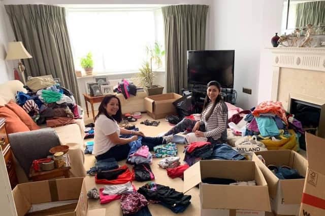 The Venezuelan women sending clothes to support children in their home country