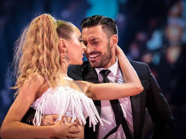 Rose Ayling-Ellis and her professional dance partner Giovanni Pernice