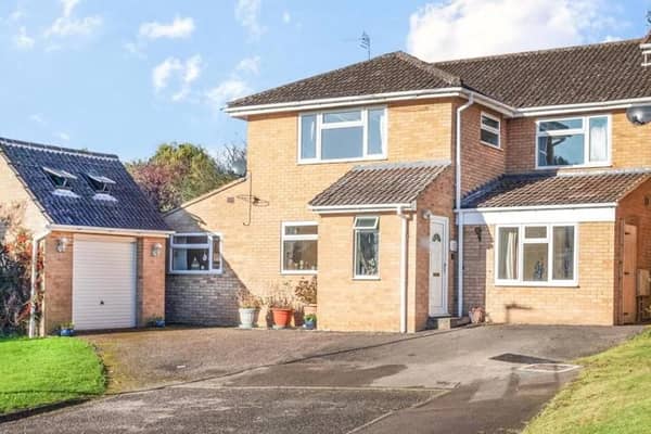 The home has just gone on the market