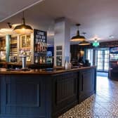The refurbishment features a new bar and stylish contemporary fittings