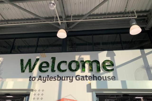 Starbucks is at Aylesbury Gatehouse which opens today (Wednesday November 24th)