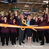 Images from the opening of Aylesbury's giant new Sainsbury's store which also boasts a Starbucks, Argos and Habitat. Photos: Derek Pelling for Bucks Herald