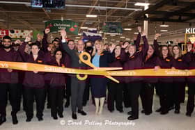 Images from the opening of Aylesbury's giant new Sainsbury's store which also boasts a Starbucks, Argos and Habitat. Photos: Derek Pelling for Bucks Herald