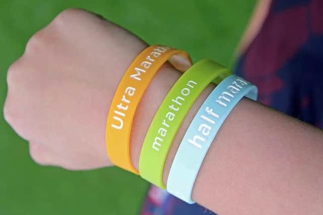 Junior parkrunners can collect wristbands over the weeks they take part