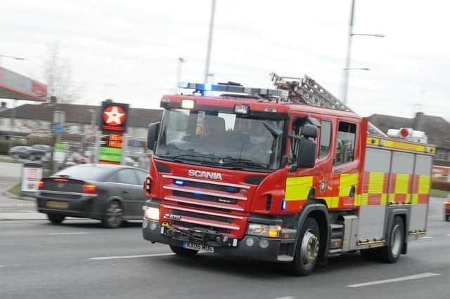 Bucks Fire and Rescue Service staff attended a series of major incidents yesterday