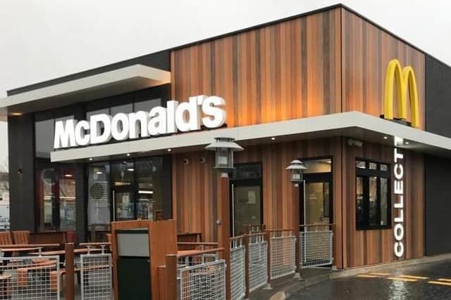 The new McDonald's restaurant in Buckingham