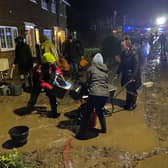 A scene from last December when drains in Buckingham were overwhelmed
