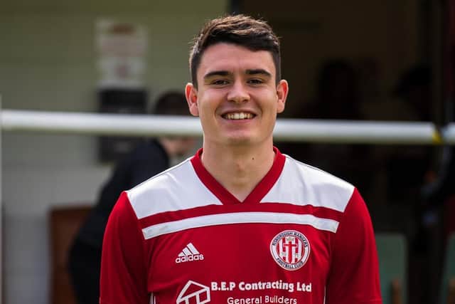 Risborough Rangers' Marcus Wyllie is currently the league's top scorer with 22 goals in 24 starts in all competitions PICTURE BY CHARLIE CARTER