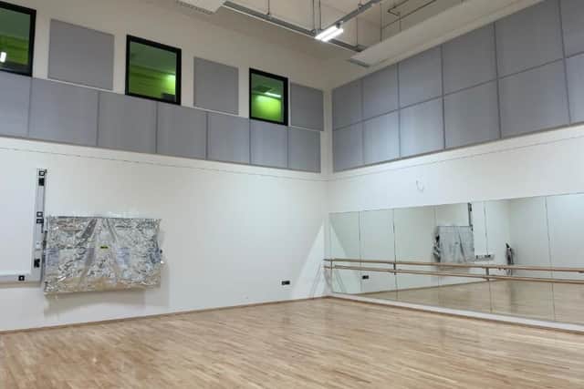 The activity studio is for the school and community