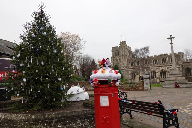 It looks very festive in Tring