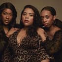 Natalie Kassanga, Nicole Raquel Dennis and Paige Peddie star in Dreamgirls. Photo: Matt Crockett