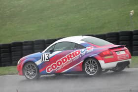 Ed McDermott in action at Mallory Park on Boxing Day (Photo James Beckett)