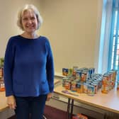 Jo Anderson at the Food Cupboard