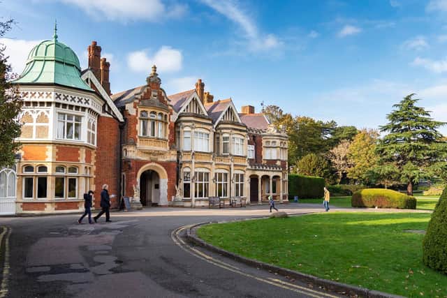 The Bletchley Park mansion. Picture courtesy of Bletchley Park